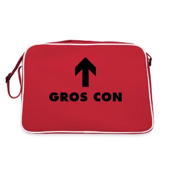 Big jerk - Retro Bag - red/white - Back