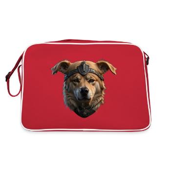 Odin's Companion - Retro Bag - red/white - Back