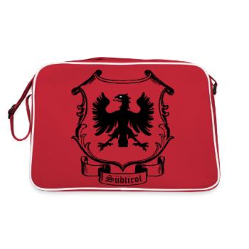 Tyrol du Sud - Sac Retro - rouge/blanc - Dos