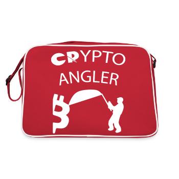 Bitcoin Trading Crypto Stocks - Sac Retro - rouge/blanc - Dos