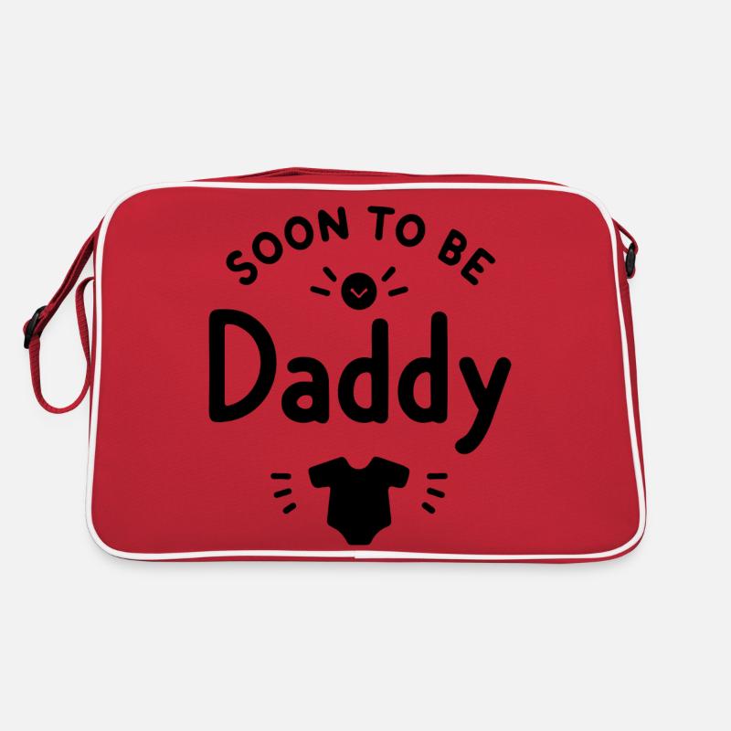 Soon to Be Daddy Retro Bag
