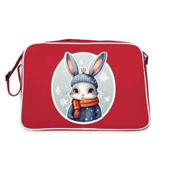 Lapin des neiges - Sac Retro - rouge/blanc - Dos