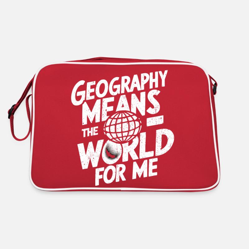 Comprendre le monde à travers la géographie Sac Retro