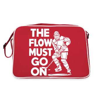Flow on the – Hockey Spirit - Retro Bag - red/white - Back