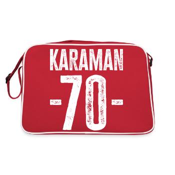 Karaman 70 – Culture from Türkiye - Retro Bag - red/white - Back