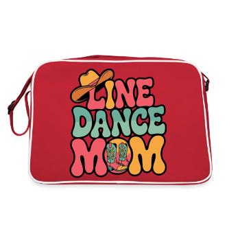 Line Dance Mom Line Dance Mom Cadeau - Sac Retro - rouge/blanc - Dos
