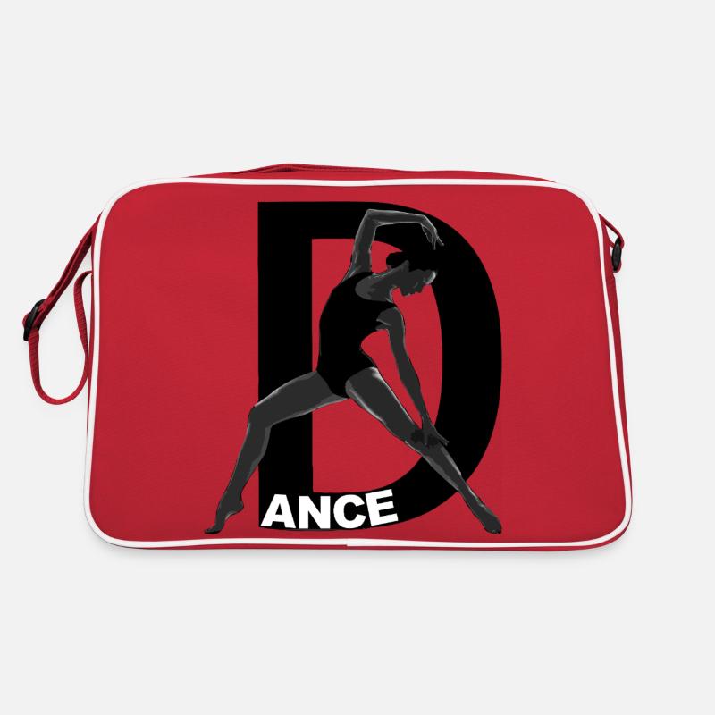 Tanzen Sie anmutig Retro Tasche