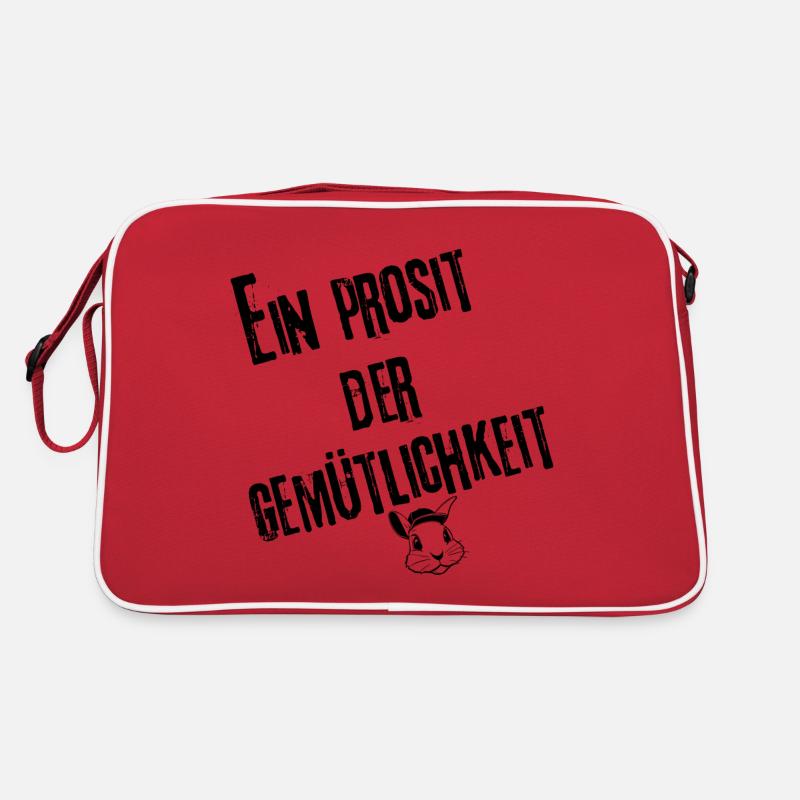 Ein Prosit Style | Redewendung Retro Tasche