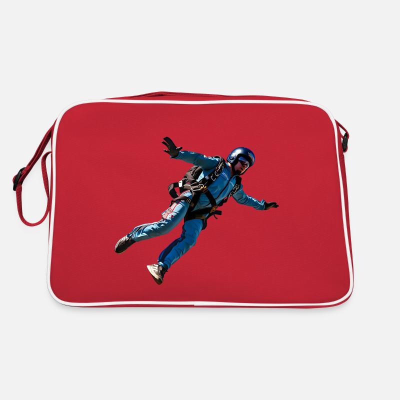 Skydiving is a unique experience Retro Bag