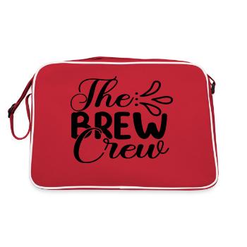 The Brew Crew - Retro Bag - red/white - Back