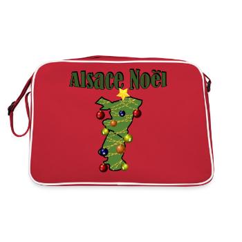 Alsace Noël Sapin - Sac Retro - rouge/blanc - Dos