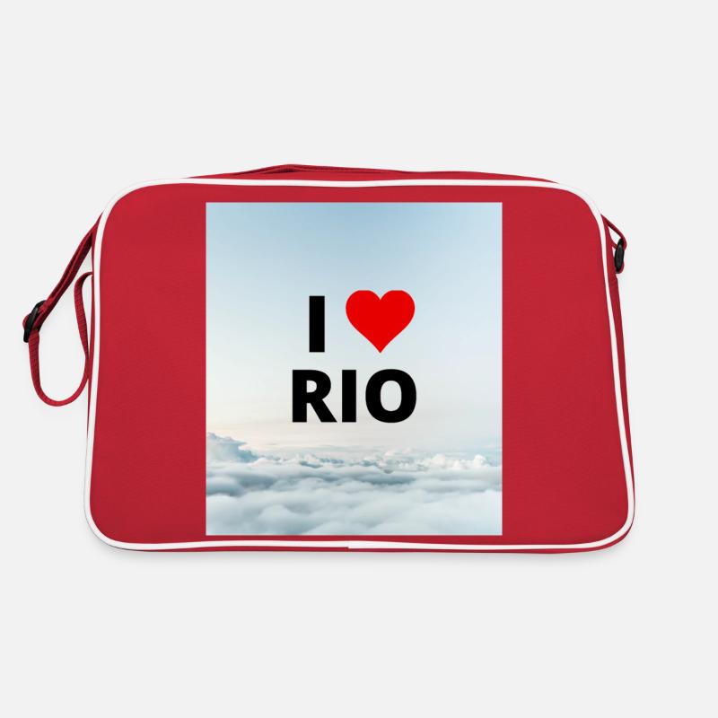 ICH LIEBE RIO Retro Tasche