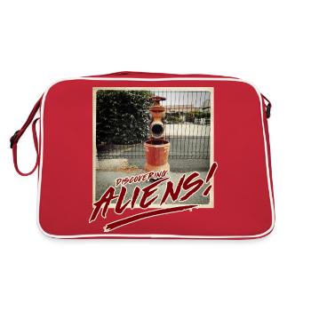 Étrangers 7 - Sac Retro - rouge/blanc - Dos
