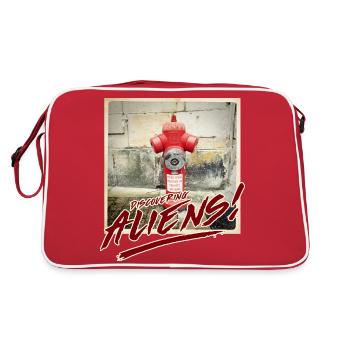 Étrangers 18 - Sac Retro - rouge/blanc - Dos