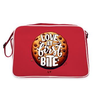 Love at First Bite - Retro Bag - red/white - Back
