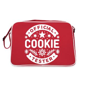 Official Cookie Tester - Retro Bag - red/white - Back