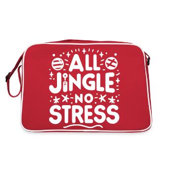 Tous les jingles pas de stress - Sac Retro - rouge/blanc - Dos