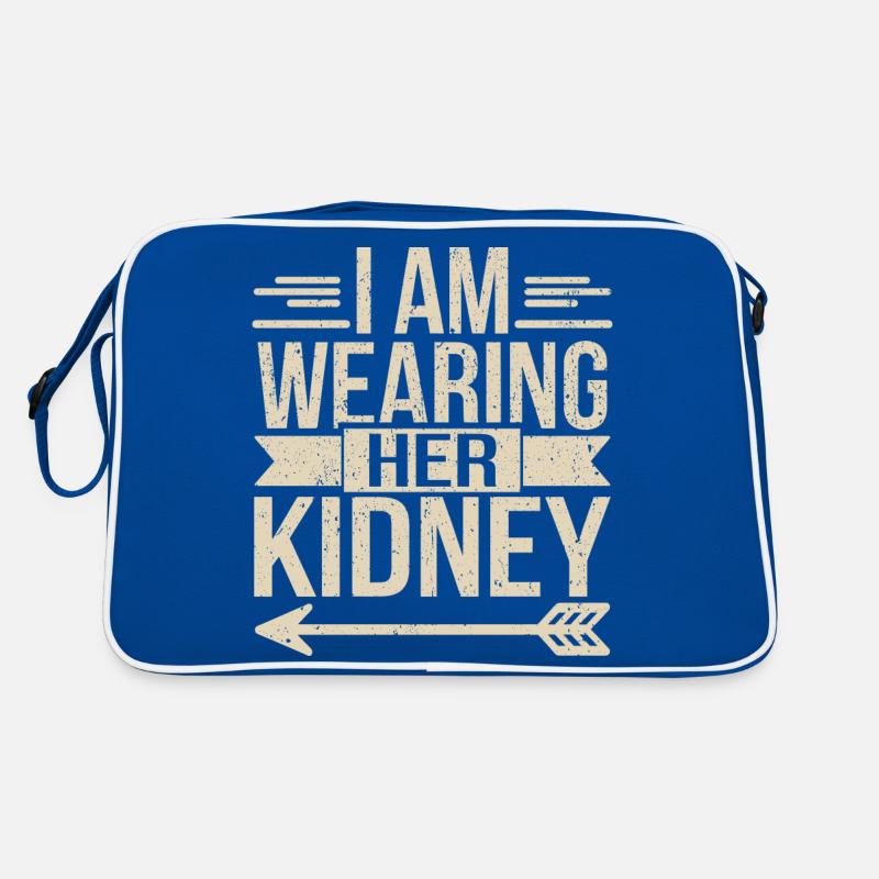 Humorous statement on organ donation Retro Bag