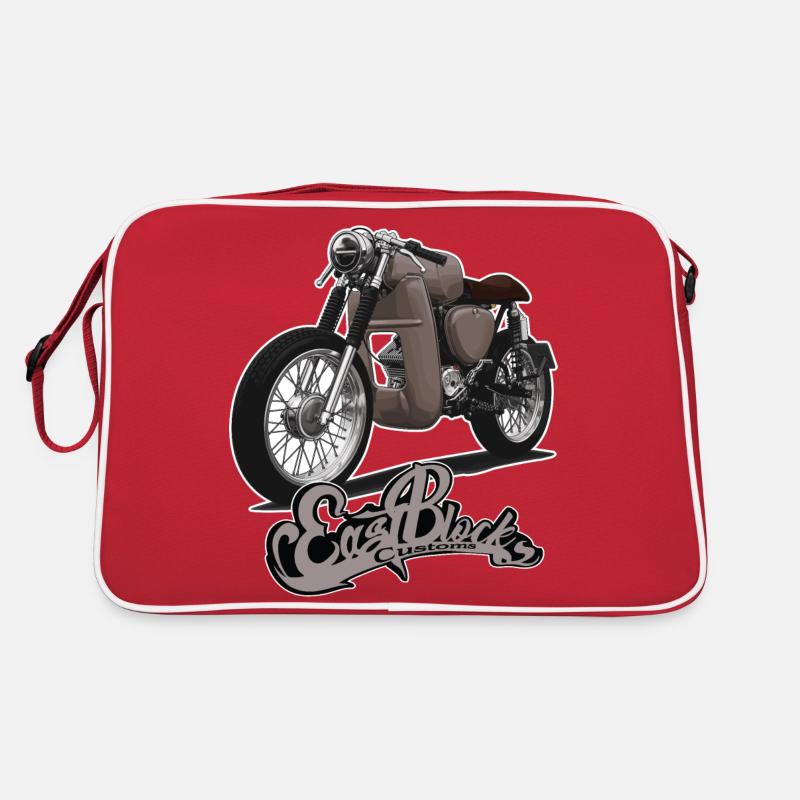 S51 (braun) // Illustration Retro Tasche