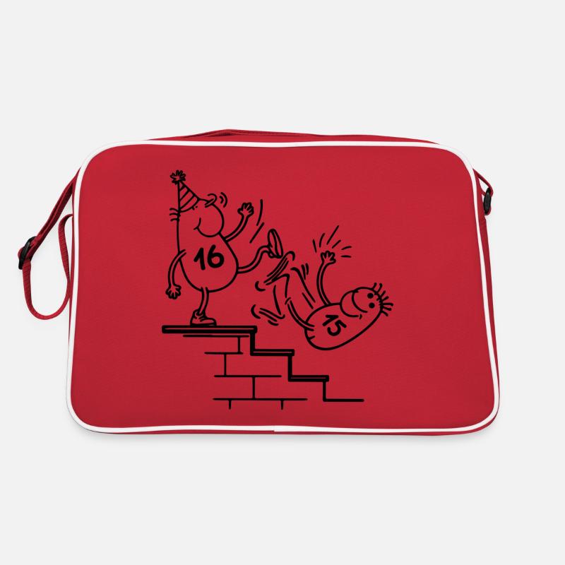 16th Birthday Party Funny For 16 Years Old Retro Bag