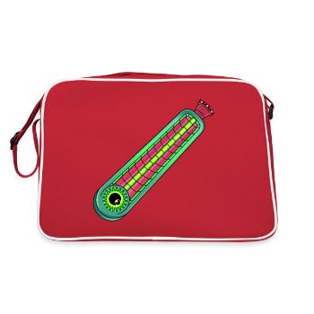 FEVER - Retro Bag - red/white - Back