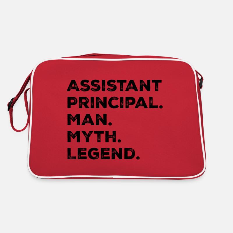 Leitender Assistent Mann Mythos Legende Retro Tasche