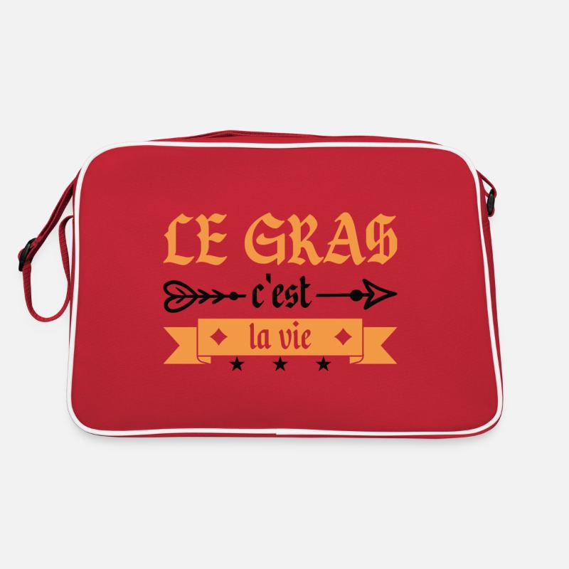 Le Gras C'est La Vie Sac Retro