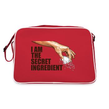 I am the secret ingredient - Sac Retro - rouge/blanc - Dos
