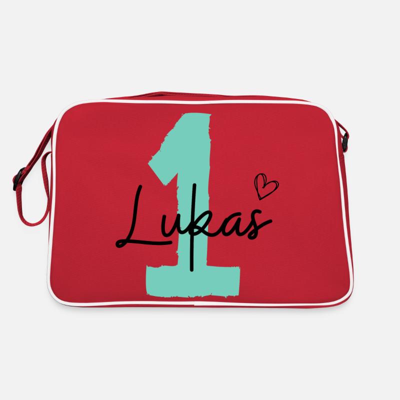 Lukas eins Retro Tasche