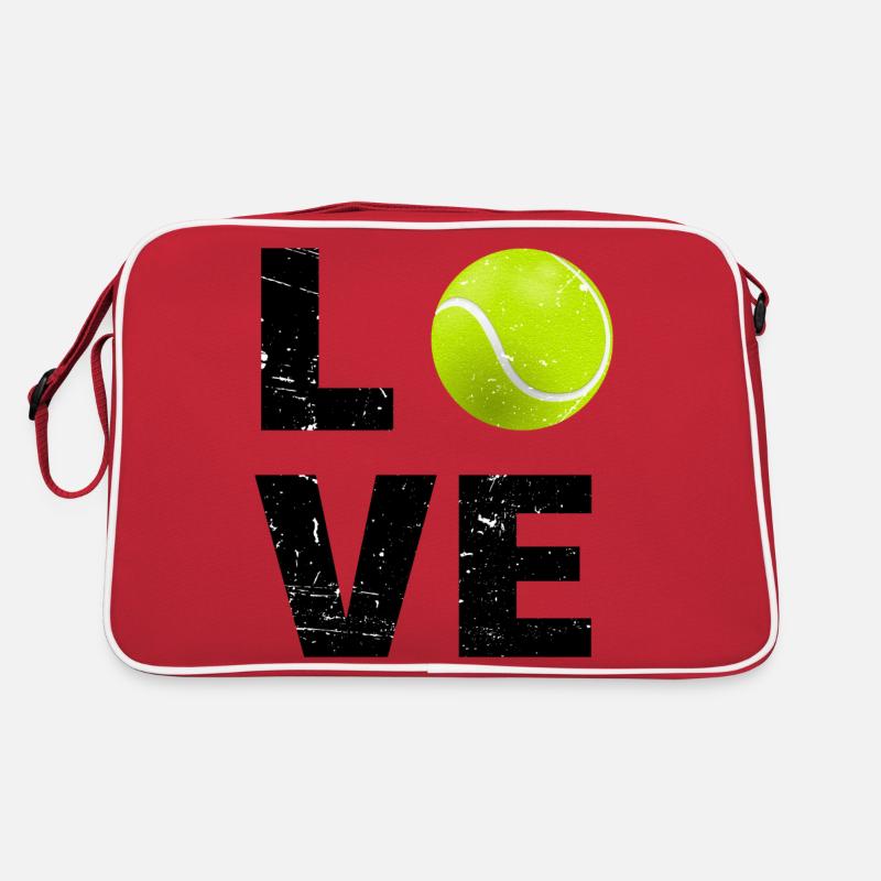 Tennis Liebe Retro Tasche