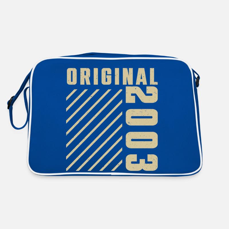 Original 2003 Authentic 2003 Vintage Bursdag Sac Retro