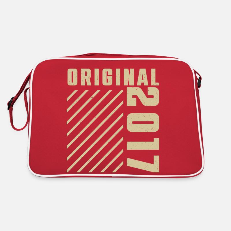 Original 2017 Authentic 2017 Vintage Bursdag Sac Retro