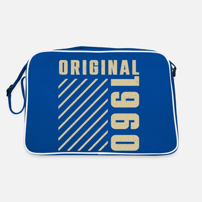 Original 1960's Authentic 1960's Vintage Bursdag Retro Bag