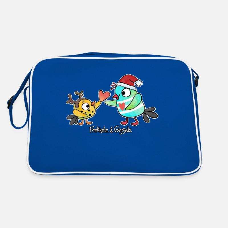 Weihnachtsherz Retro Tasche