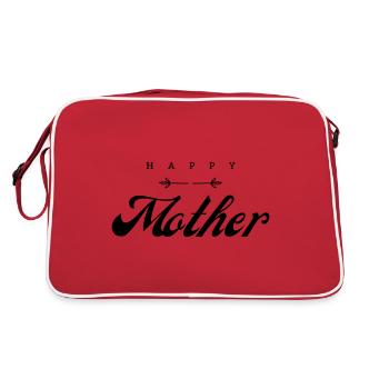 Happy mother - Sac Retro - rouge/blanc - Dos
