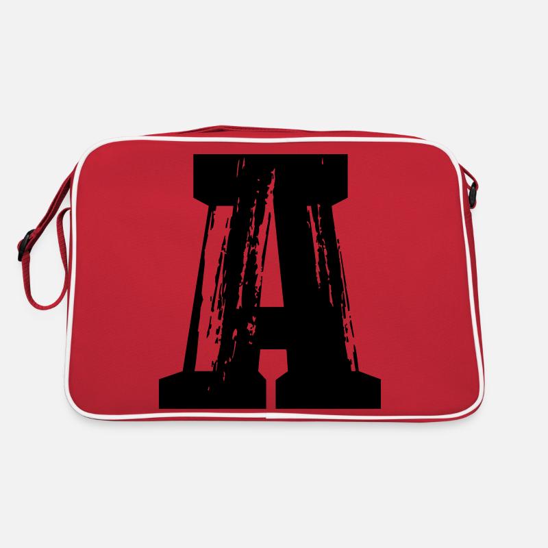 A - Buchstabe Retro Tasche