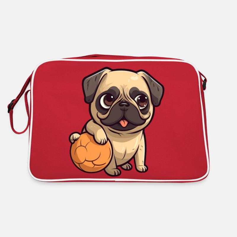 Mops Retro Tasche