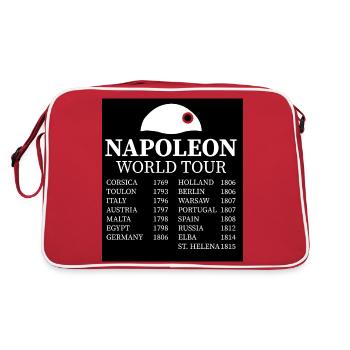 Napoleon Bonaparte World Tour - Retro Bag - red/white - Back