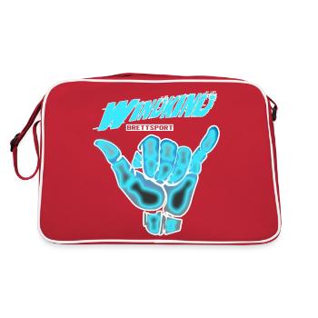Windchild Surf - Sac Retro - rouge/blanc - Dos