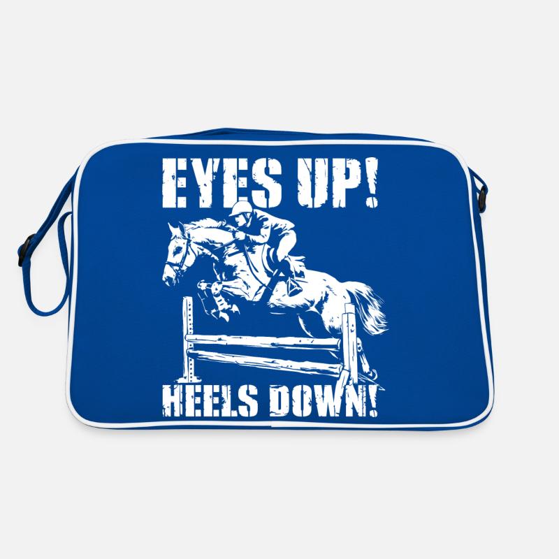 Perfect riding posture: Eyes up Retro Bag