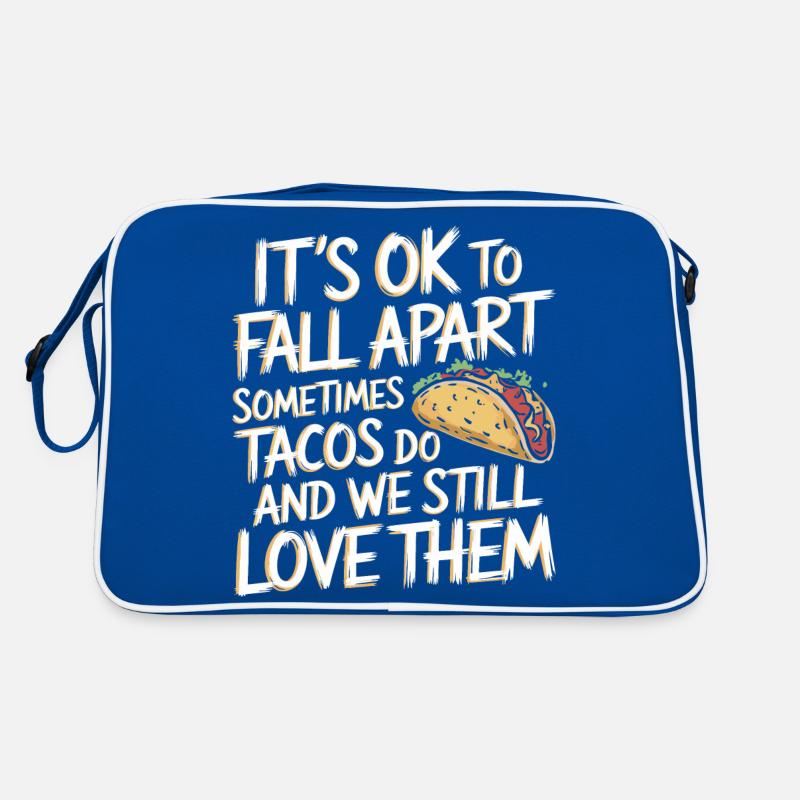 Love for humanity and tacos Retro Bag
