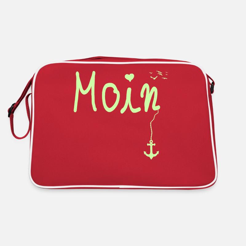 Moin Welcome Moin with Seagull Retro Bag