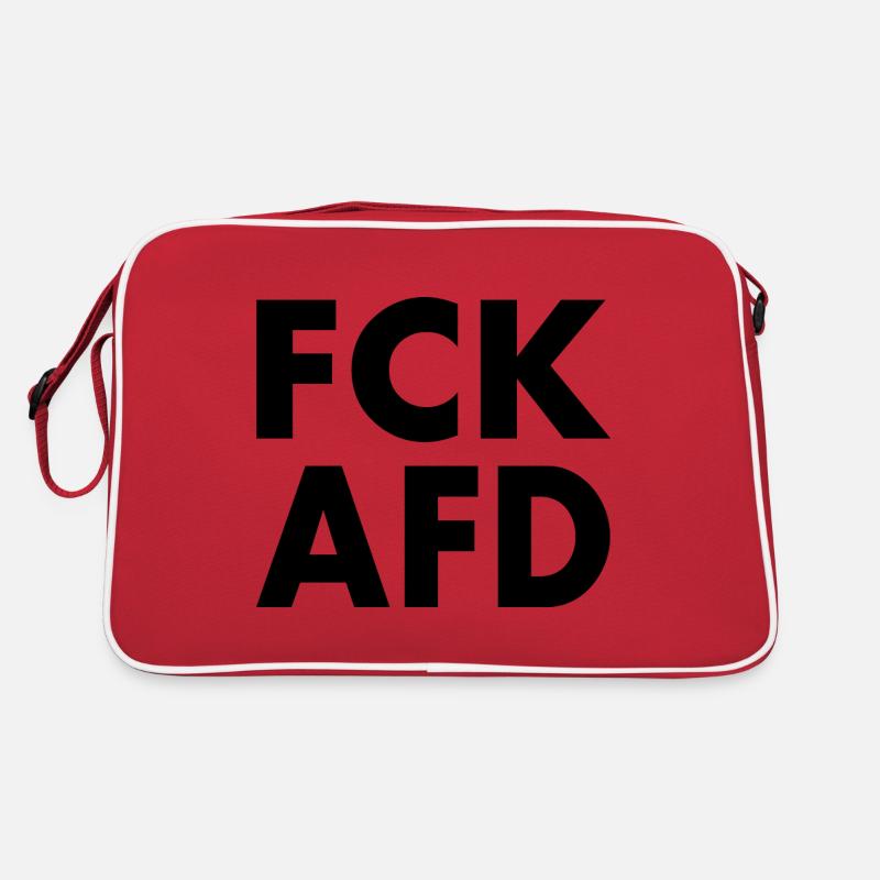 Fck afd Retro Tasche