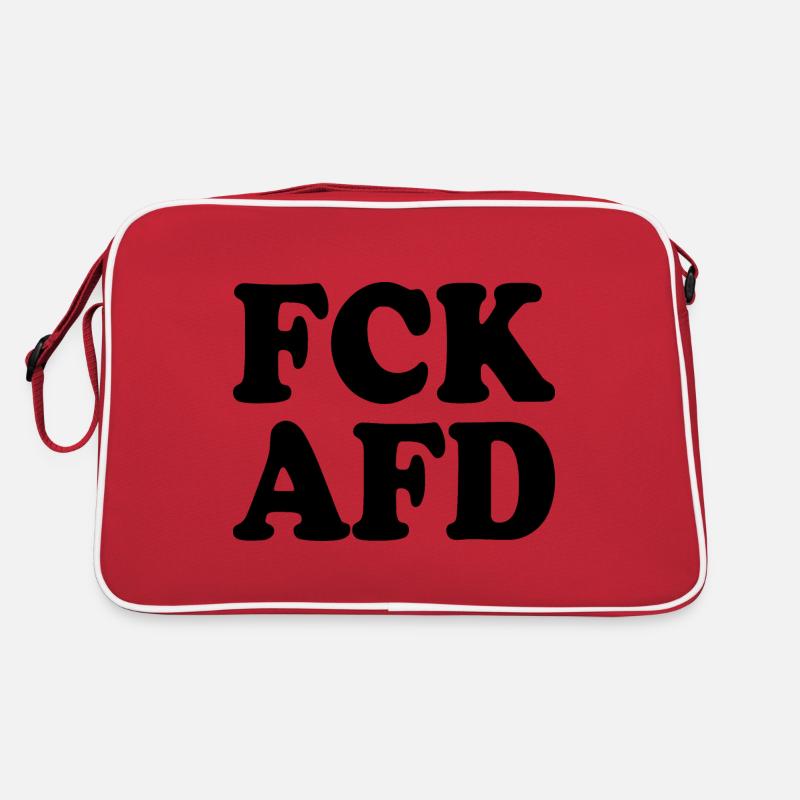 Fck afd Retro Tasche