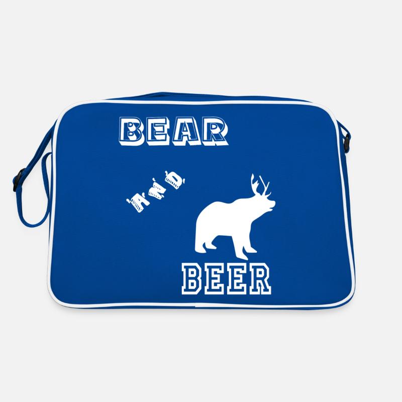 Bear and beer Sac Retro
