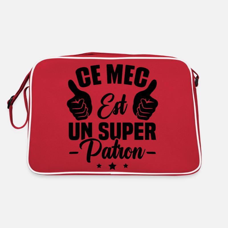 Ce mec est un super patron Sac Retro