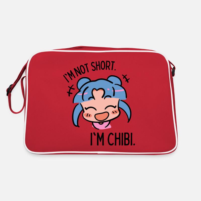 Lustiges Chibi Retro Tasche