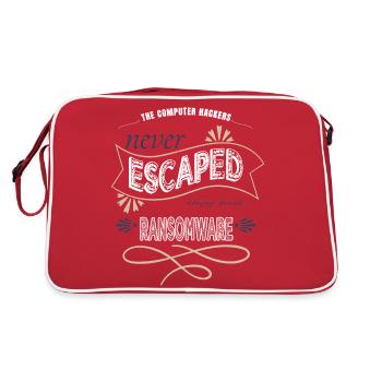 Fun Carpenter Citations Tshirts Blogueur Présent - Sac Retro - rouge/blanc - Dos