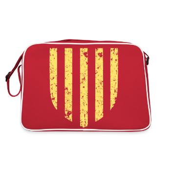 Armoiries Pyrénées-Orientales - Sac Retro - rouge/blanc - Dos