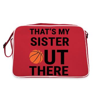Basket-ball - Sac Retro - rouge/blanc - Dos